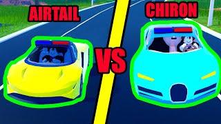 AIRTAIL is FASTER than CHIRON??? | Roblox Jailbreak