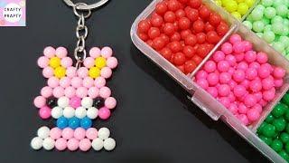 DIY Key Ring / DIY Key Chain with Water Spray Magic Beads kit