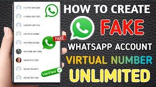 Fake WhatsApp Kaise banta hai 2024 l Fake Number Se WhatsApp Kaise Chalaye l Fake WhatsApp 2024 l