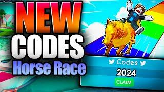 Horse Race [New Partner] CODES - ROBLOX 2024