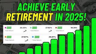 5 High Yield ETFs To BUY For Early Retirement in 2025!