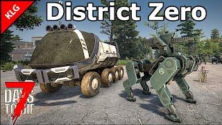 МОД District Zero ► 7 Days To Die ► НАЧАЛО