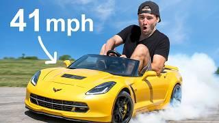 I Turned a Toy Car into Mini Race Car!