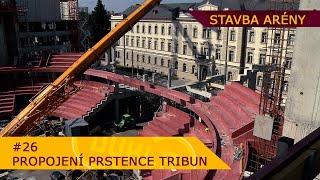 Stavba arény - #26 (Propojení prstence tribun)