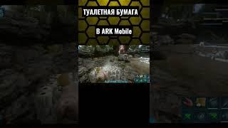 Что даёт туалетная бумага в игре ARK Mobile? Если знаешь, напиши #shorts #ark #arkmobile #fun #арк