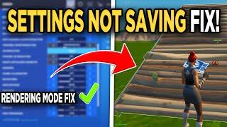 How To Fix Fortnite Stuck On DX11,12 & Performance Mode! | Fortnite Rendering Mode Not Changing Fix!