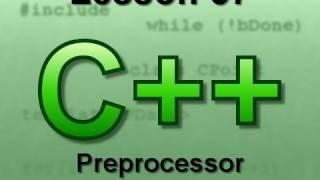 C++ Console Lesson 37: Preprocessor Directives