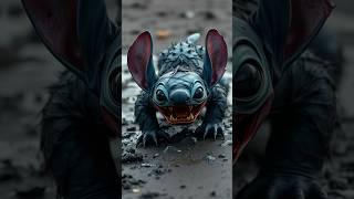 True Scary: Stitch Turned Into A FANGED ZOMBIE! (Part 1)#truescary #liloandstitchliveaction #stitch