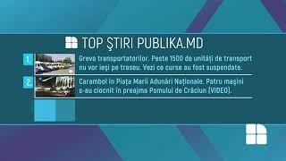 Top 5 cele mai citite ştiri de pe publika.md