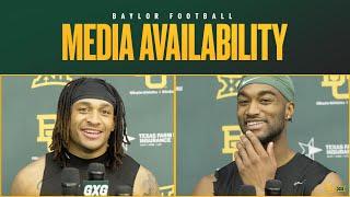 Baylor Football: Keaton Thomas and Hal Presley Texas Bowl Media Availability (December 28, 2024)