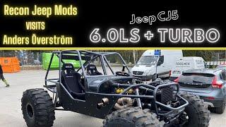 Jeep CJ5 with 800HP LS V8! - Recon Jeep mod Visits