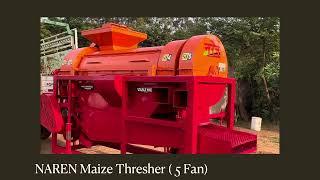 Naren Maize Thresher 5-Fan