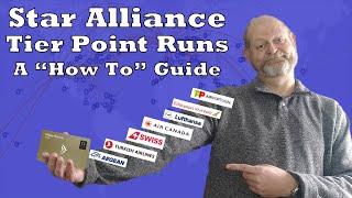 How to Build A Star Alliance Tier Point Run / Mileage Run