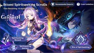 Genshin Impact | Iktomi Spiritseeking Scrolls: Volume IlI | The Spirit of Ah K'ulbatil | easy guide.