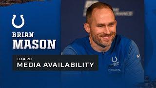 March 14, 2023 | Special Teams Coordinator Brian Mason Media Availability