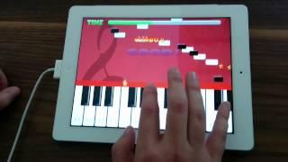 Learn to play "Nocturne op. 9/2" (Chopin) with Piano Master - tutorial for iPhone Android iPad