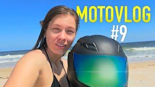 MOTOVLOG - Ride To The Beach (A1A Route)