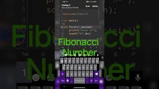 #Fibonacci Number #mobile #program#coding #program #python #htmlcoding #php #code  2024.