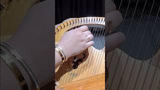 Greensleeves/simple/ Lyre harp version #subscribe #lyremusic #greensleeves #classic