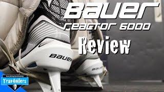 Bauer Reactor 6000 Pro Goal Skate Review [HD]