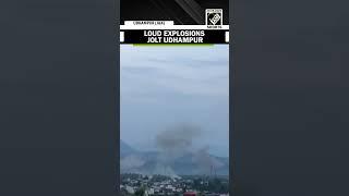 Smoke seen rising after loud explosion from Udhampur’s Dibber area, air sirens played out