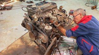 Restoration MERCEDES V6 Engine from Scratch // Restore MERCEDES Engine Expertly Assembled