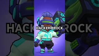 What Brock Skin Is Better Super Ranger Brock vs. Hacker Brock?? #brawlstars #brawlstarsgame #shorts