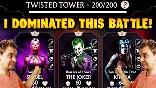 I Dominated Fatal Twisted Tower Battle in MK Mobile. Can I Finally Get MK1 Kenshi???