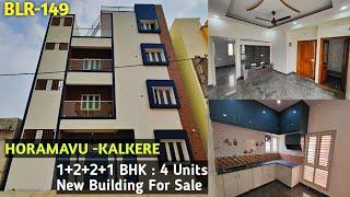 4 Units New Independent Building For Sale in Horamavu Ext Bengaluru