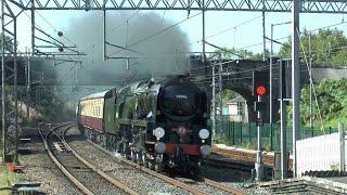 Double Southern steam over Shap 31/8/24.