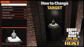 How to change Primary Target in Cayo Perico Heist in GTA Online!