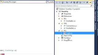 POS - Step By Step in c# - Create Project Using 3 Tier architecture - 02