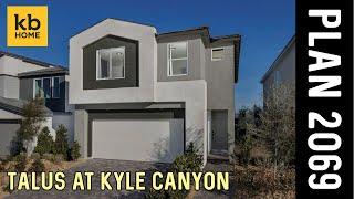 Plan 2069, $397k+, 3-4 beds, 2.5 baths | Landings at Talus at Kyle Canyon by KB Homes