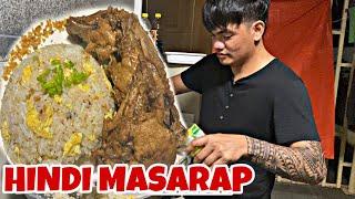 HINDI MASARAP ( CHICKEN ADOBO WITH FRIED RICE)