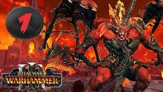 (Radious mod) Total War: Warhammer 3. # 1. Скарбранд Изгнанный. Сложность Легенда.