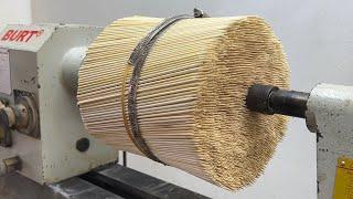 Amazing Woodturning Crazy - Extremely Bold Ideas For Those Piece Toothpicks On A Wood Lathe