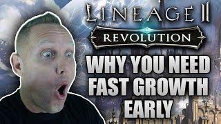 Swifty Lineage 2: Revolution Tutorial - Why You Need Fast Growth Early