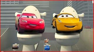 Lightning McQueen x Cruz Ramirez - Skibidi Toilet Meme Song