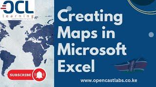 How to create maps using Excel Geo Tool