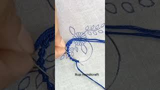 You Will Love This Idea Flower Making Beautiful  All over Design Hand Embroidery Using Bottle Cap