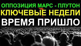 ЧТО БУДЕТ ДАЛЬШЕ? ОППОЗИЦИЯ МАРС - ПЛУТОН, ДИНАМИКА АСПЕКТА. КОГДА ЗАКОНЧИТСЯ ВОЙНА? 