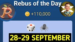 Rebus of the day musk empire 29-30 September | X Empire Rebus of the day today 30 September | Riddle