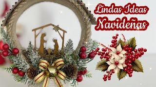 Manualidades Navideñas/ IDEAS para REGALAR o VENDER / Diy Christmas / Artesanato Natalino