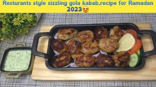 Restaurants style gola kabab recipe by gesture of food