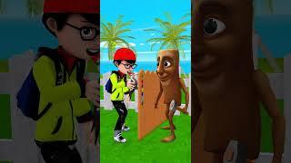 Tung Tung Tung Sahura Troll Nick nailed seven colors #scaryteacherfamily #shorts