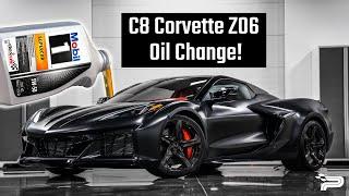 C8 Corvette Z06 LT6 Oil Change! - How To - Paragon Performance