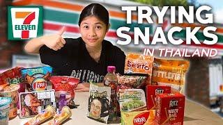 7-ELEVEN SNACKS IN THAILAND! | Chelseah Hilary