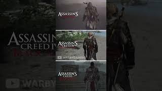 AC 3 vs AC Black Flag vs AC Rogue | Rain Physics