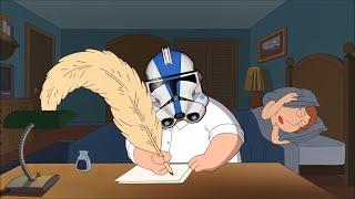 Peter Griffin writes the 501st Journal