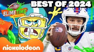 Best of NFL Slimetime 2024  (Best Plays, Best Celebrations, & More) | Nick Sports